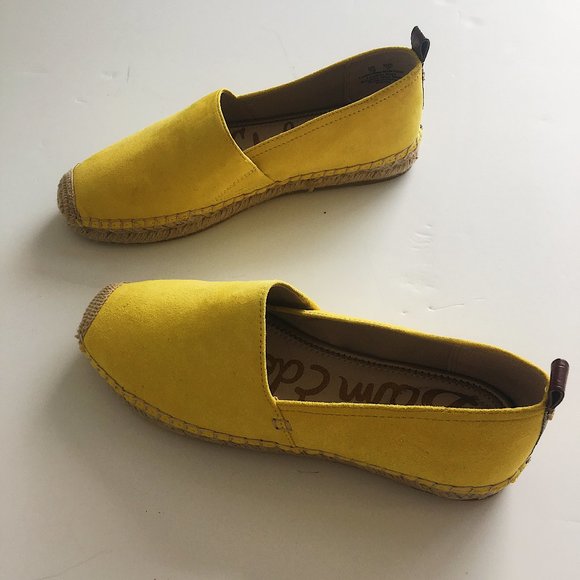 Sam Edelman Khloe Slip-On Espadrille in Lemon Zest - Picture 6 of 10